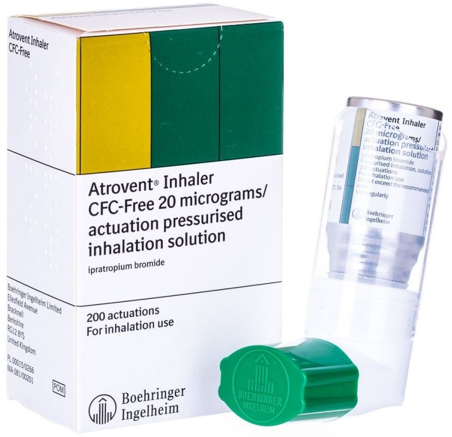 Thuốc Atrovent (ipratropium)