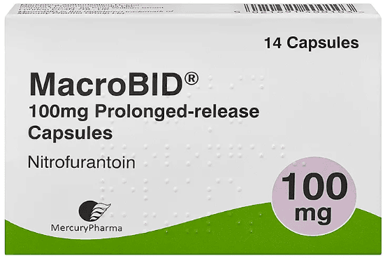 Thuốc Macrobid (nitrofurantoin) 