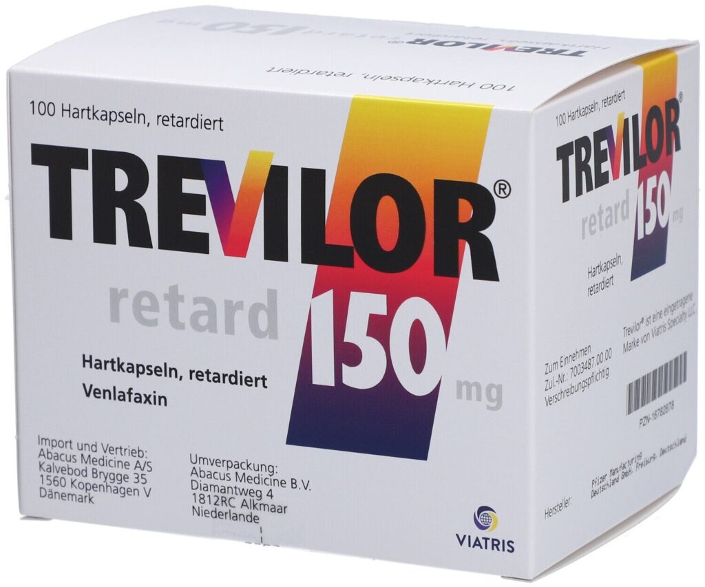 Thuốc Trevilor (venlafaxine)